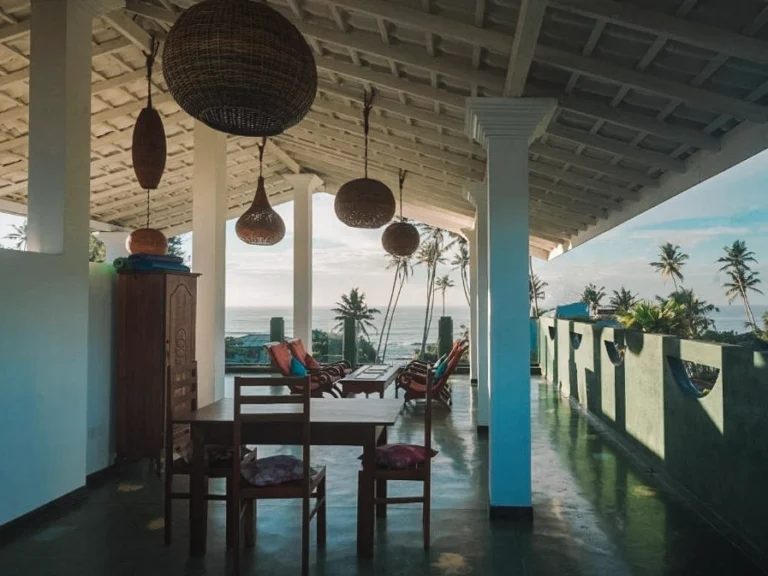 The rooftop at Casa Tharin, a top place to stay in Madiha