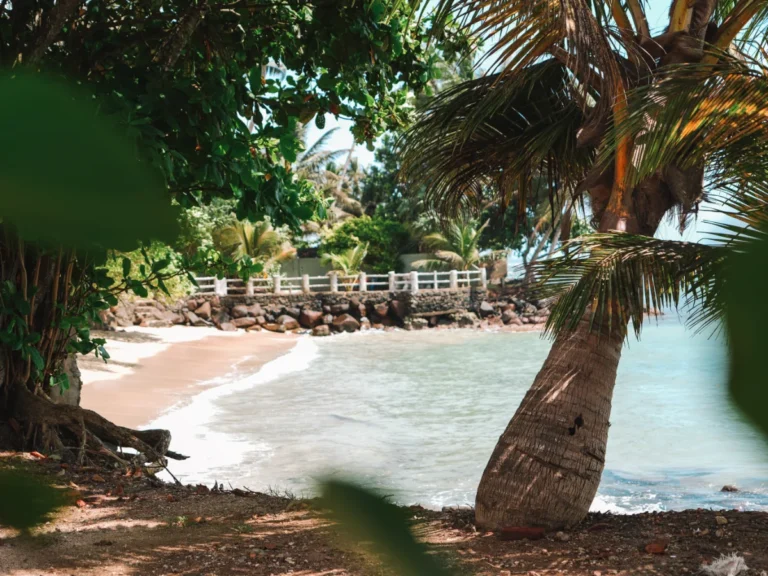 A small beach near Just Another Guesthouse near Madiha
