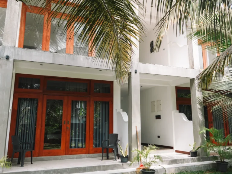The front seating areas of New Ocean Breeze guesthouse, a top place to stay in Madiha