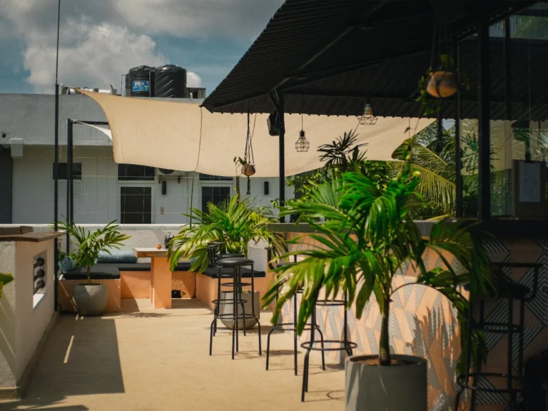Spindrift rooftop, a great place to hang out in Madiha