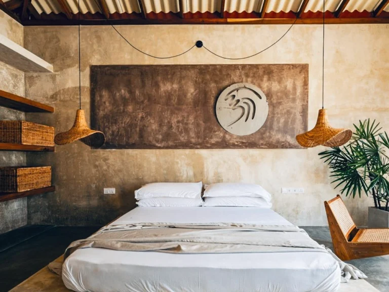 The bedrooms at Swell Shacks in Madiha